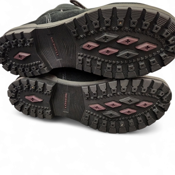 MERRELL Emery Lace black women's winter boots size 7.5 - Picture 7 of 11